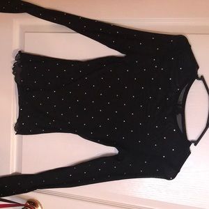Urban sequin mesh top